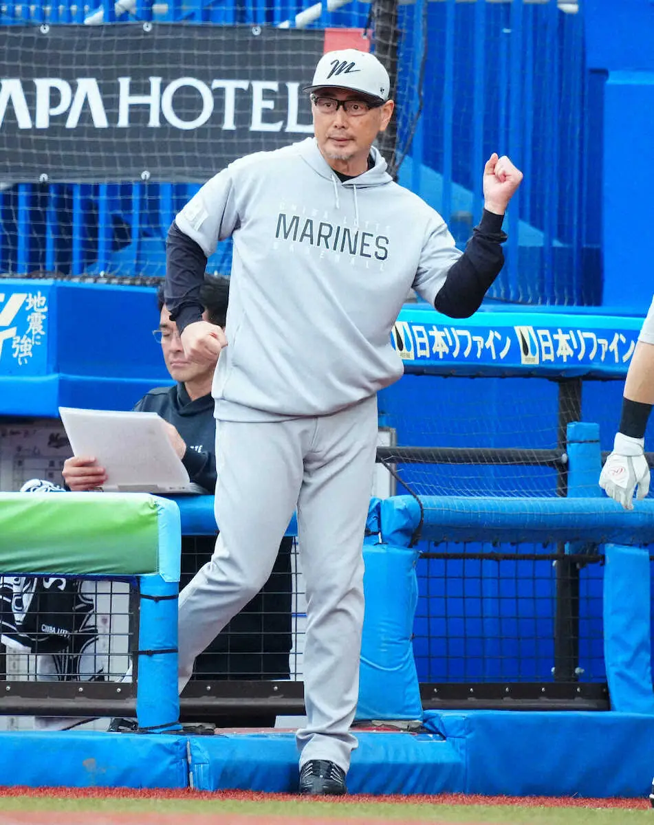 【画像・写真】ロッテ・山本 反撃打も…連勝ストップ借金10逆戻り