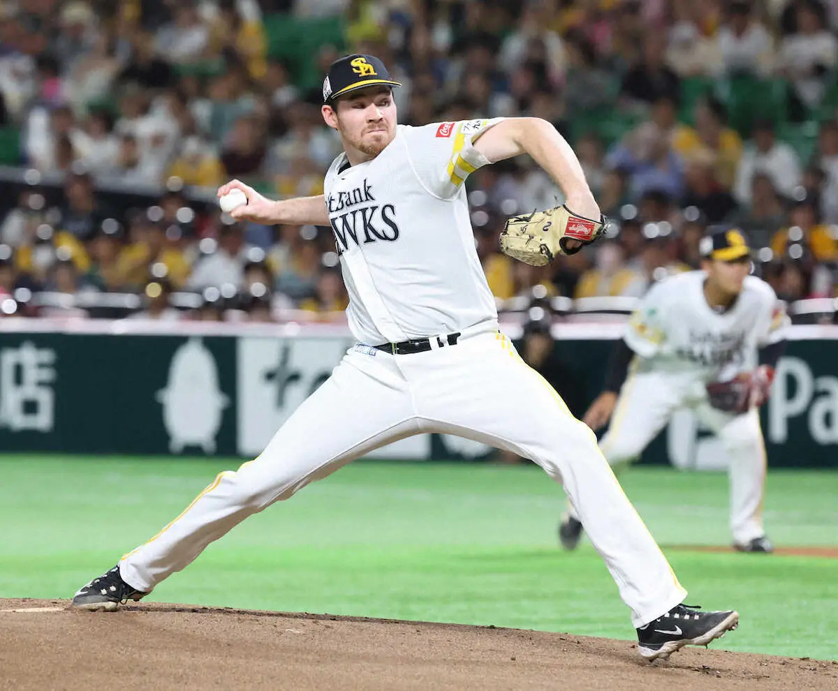 【画像・写真】ソフトバンク・スチュワートの離脱は長期化も　小久保監督「今年はいないものと思って」