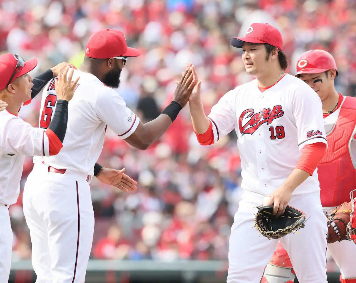 【画像・写真】広島・床田「出来すぎ」球団では83年の川口和久以来42年ぶり、5月までに3完封