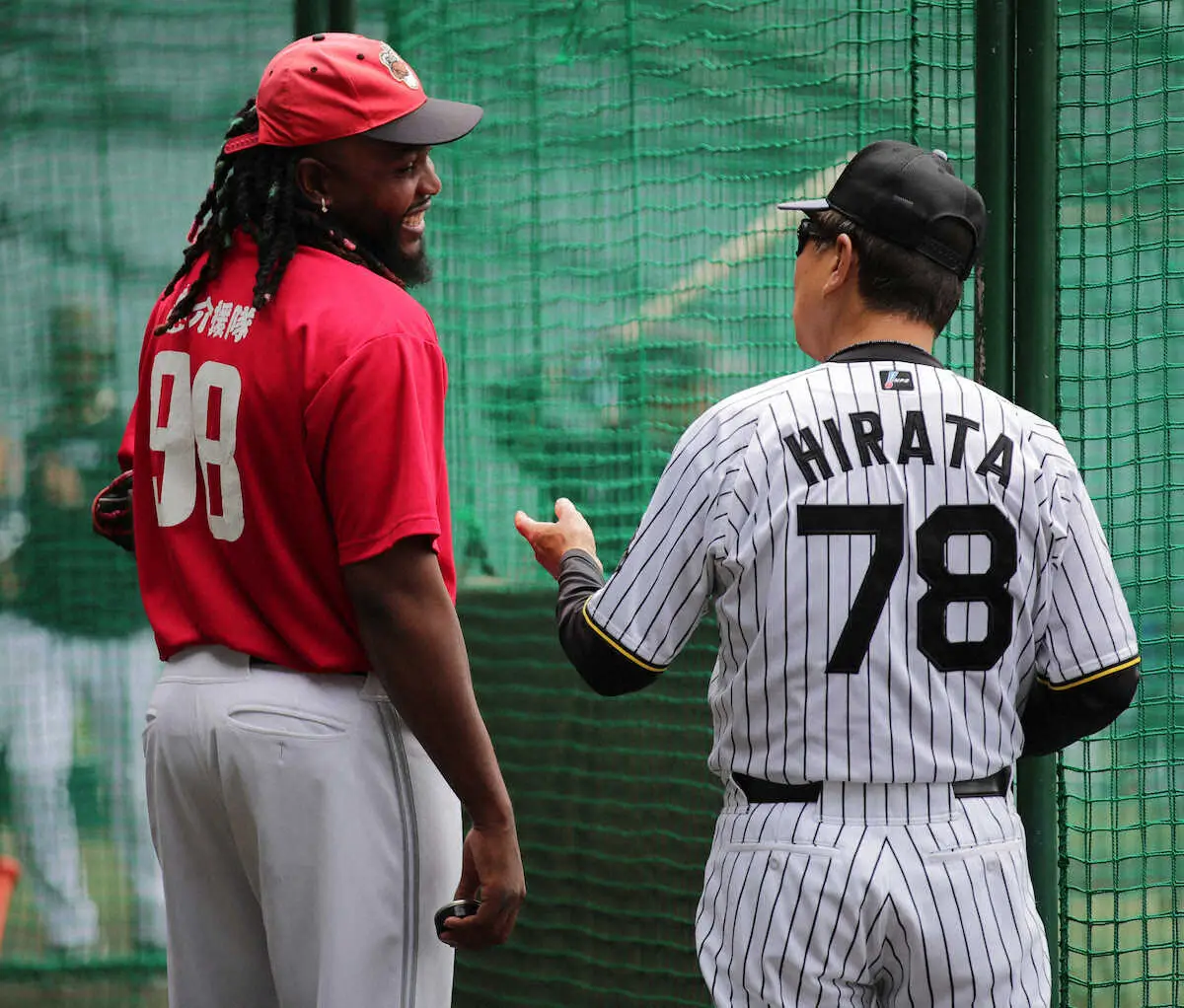 【画像・写真】【阪神・平田2軍監督語録】元虎戦士ドリスと再会「ちょっと太ったな」走者と交錯したコンスエグラ「心配」
