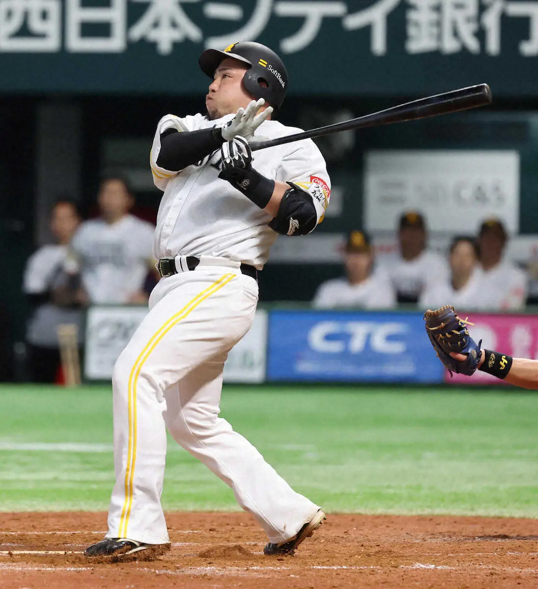 【画像・写真】ソフトバンク　連敗で借金生活逆戻り…　山川9号ソロ、周東同点1号ソロも実らず　有原8回4失点で5敗目