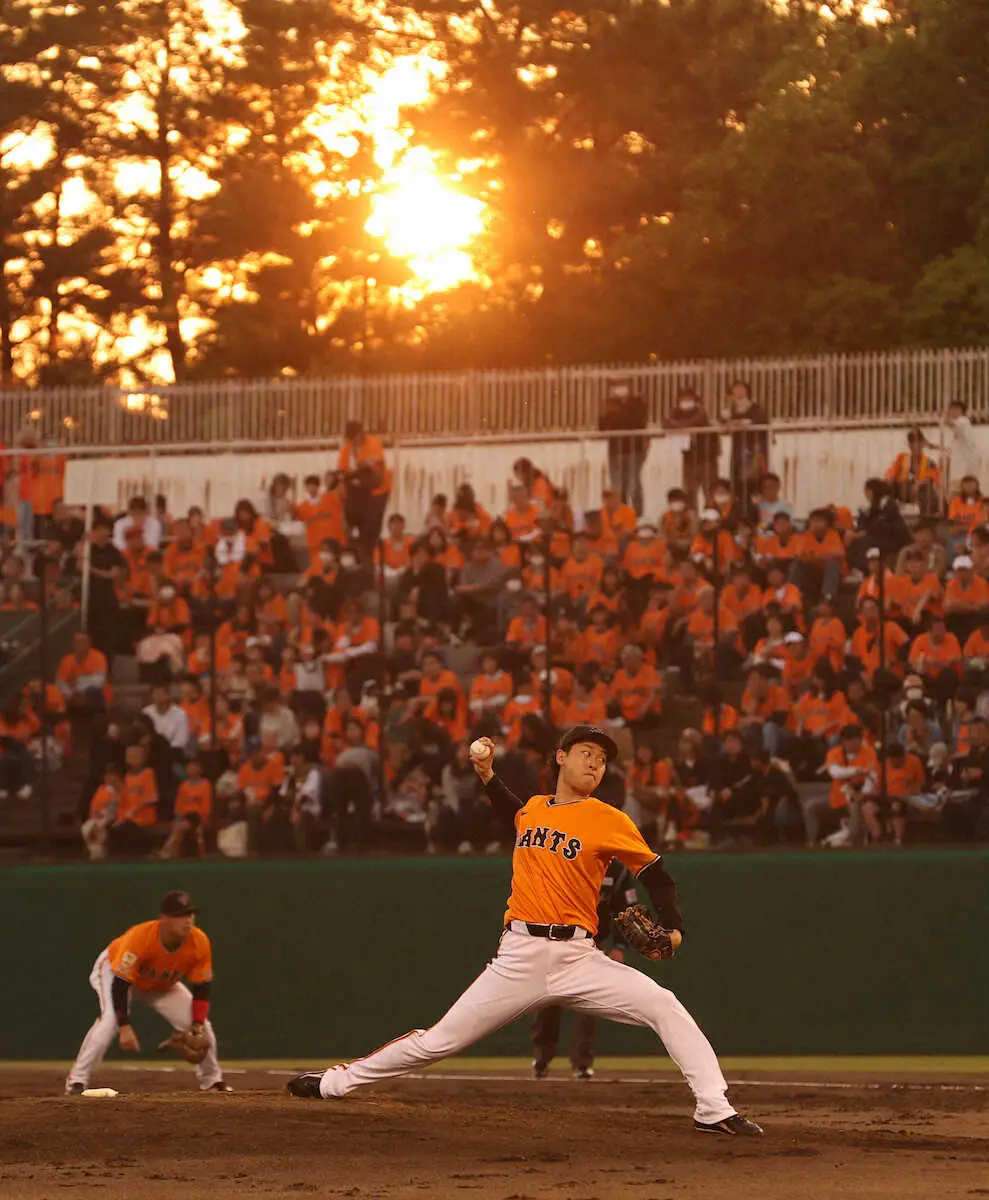 【画像・写真】巨人・山崎伊織　今季も“地方の鬼”は健在！　7回途中1失点好投でセ界最多タイ6勝目