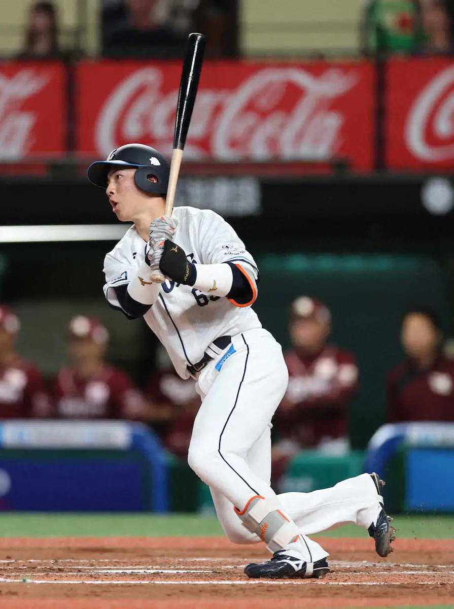 【画像・写真】西武快勝　首位・日本ハムに0.5差！　渡辺が7回無失点で3勝目　長谷川3打点