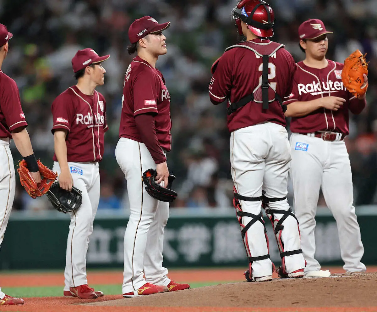 【画像・写真】楽天先発・滝中瞭太は6回途中5失点で3敗目　初回に2失点し「今日は立ち上がりが全て」と悔やむ