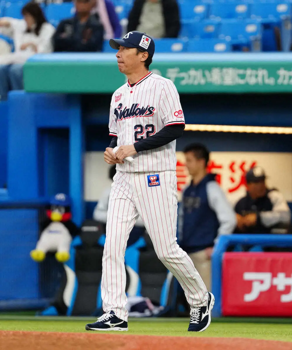 【画像・写真】ヤクルト　連敗で今季ワースト借金14…5月までの到達は15年ぶり屈辱　小川5回6失点KO、8度目零敗