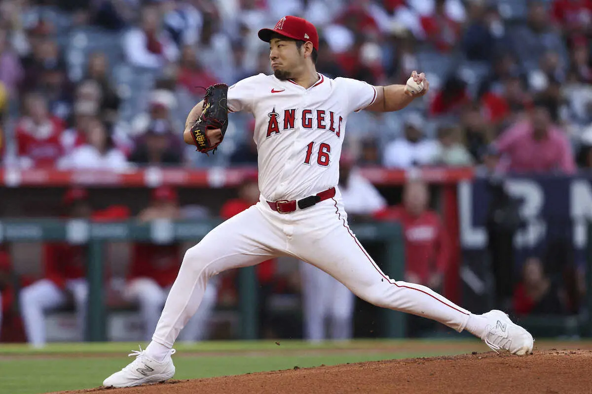 【画像・写真】エンゼルス・菊池雄星　5回1失点も援護なく5敗目　ジャッジに悔し申告敬遠