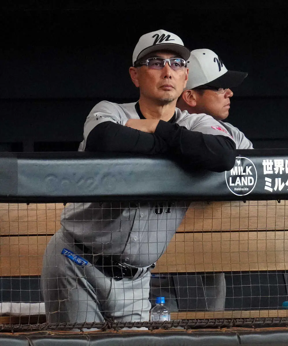 【画像・写真】ロッテ・吉井理人監督「結果は分からないスポーツ…」と前向く　サヨナラ3連敗で30敗到達