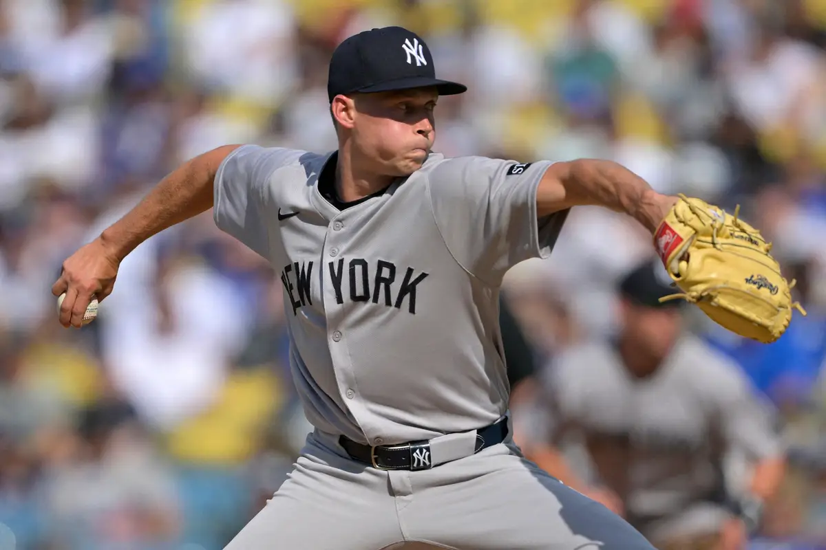 【画像・写真】ヤンキース先発ウォーレンが大炎上　ドジャース相手に1回1/3を7失点で降板、2回で0―10に　