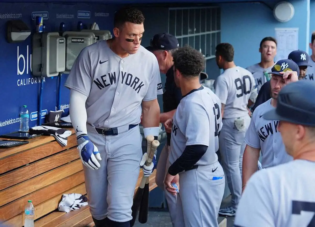 【画像・写真】ヤンキース今季ワースト18失点で惨敗　投手陣崩壊、名門対決で野手登板も…ジャッジ2発だけ