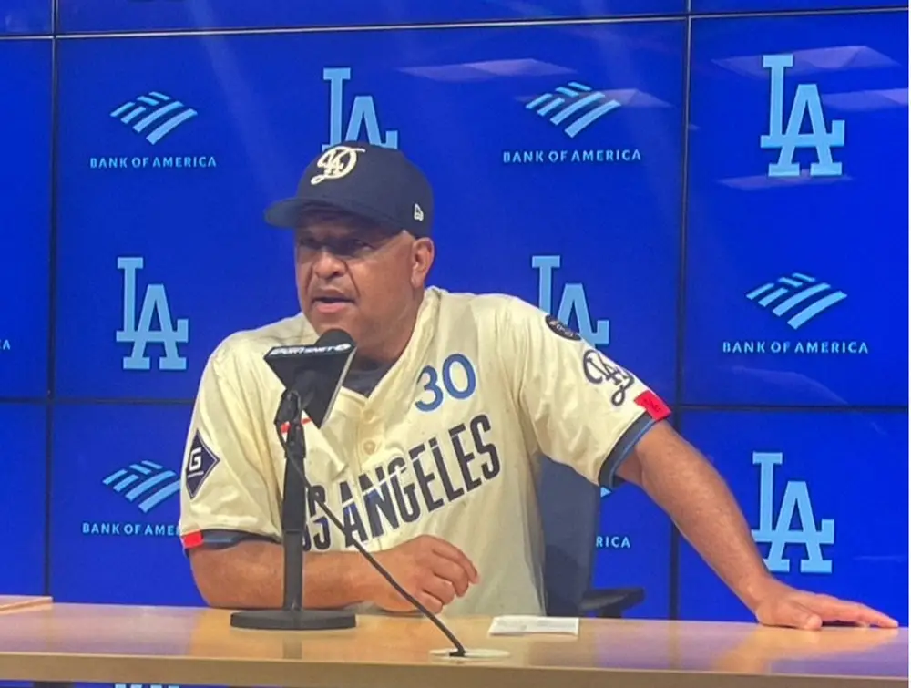 【画像・写真】「昨晩の攻撃をそのまま持ち込めた」ドジャース指揮官　自身53歳誕生日にヤンキース相手に圧勝でご満悦