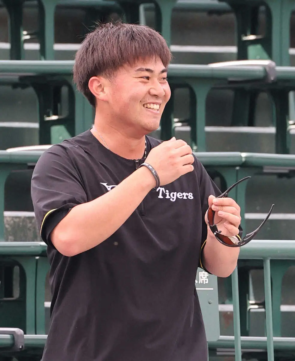 【画像・写真】阪神・桐敷が近日中に昇格へ　左上肢の筋疲労癒え早ければきょうにも1軍合流