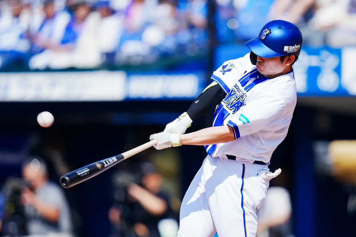 【画像・写真】DeNA　4連勝で貯金最多5！交流戦前白星締めで2位浮上　佐野2戦連発3打点、バウアー1カ月ぶり3勝