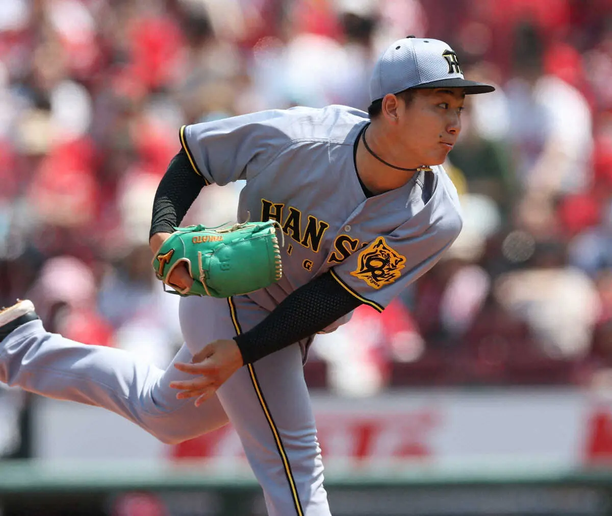 【画像・写真】阪神ドラ1伊原が4勝目！すべて日曜日で“虎のミスターサンデー”襲名や