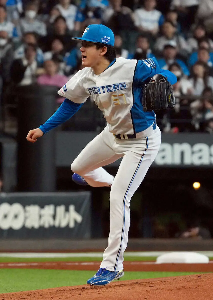 【画像・写真】日本ハム　北山→孫易磊→河野の零封リレーでサヨナラ呼んだ　北山7回零封で「最低限、試合をつくれた」