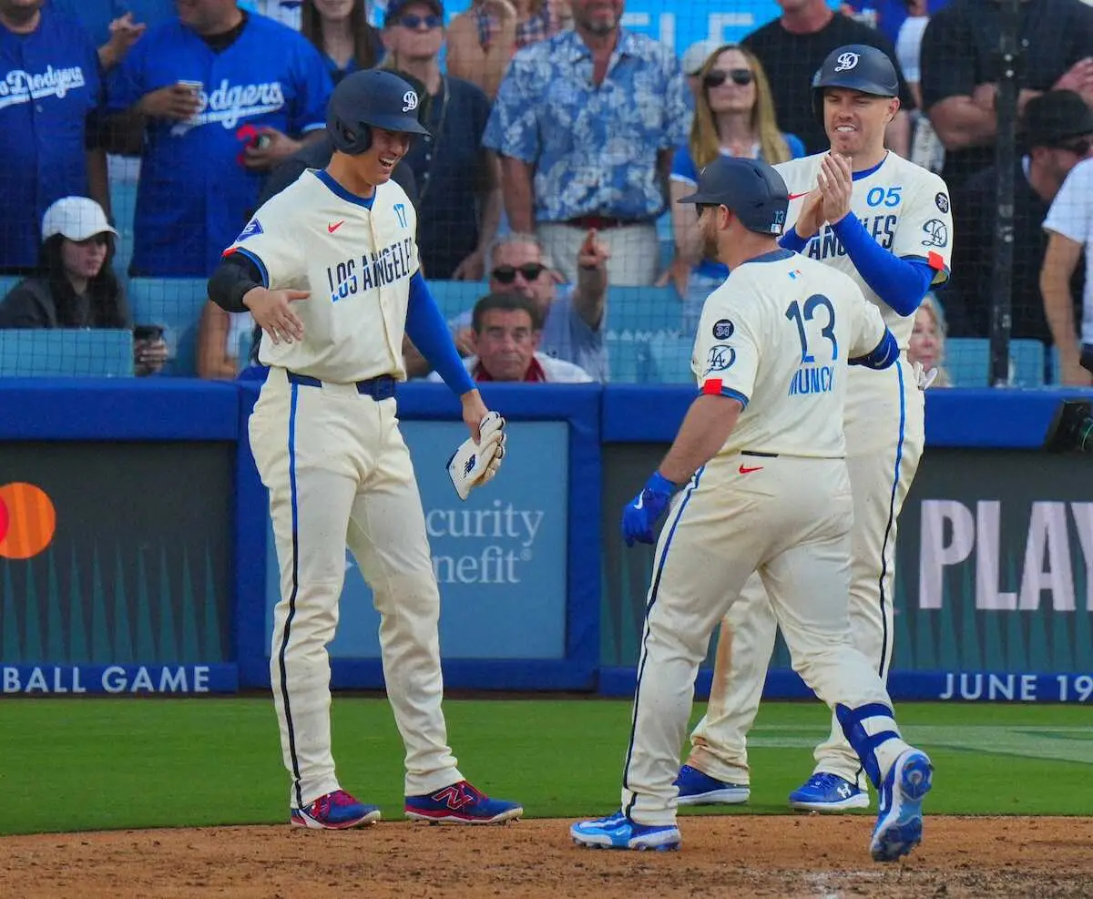 【画像・写真】ドジャース・マンシー　通算200号など3安打7打点「自分にとって凄く意味のある数字」