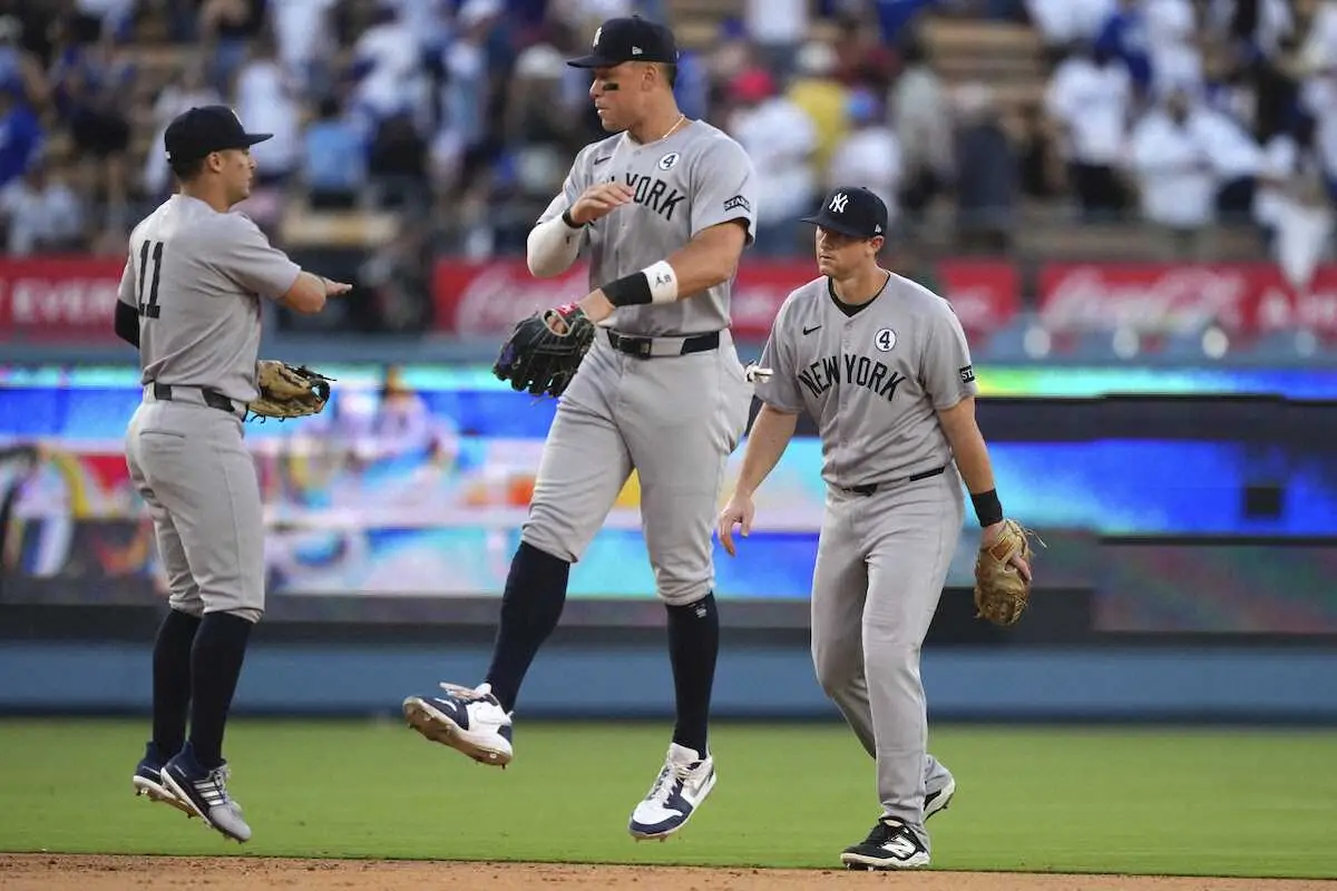 【画像・写真】ヤンキース指揮官　ド軍・山本由伸を攻略した打線を称賛「ストライクを投げた時に攻めた」