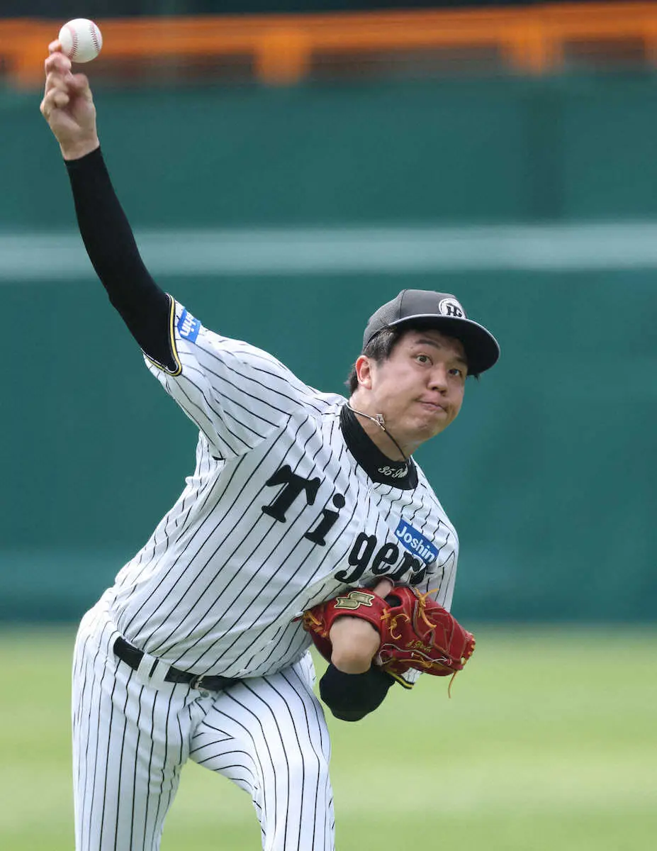 【画像・写真】交流戦開幕投手の才木が“ハム倒”先陣誓う
