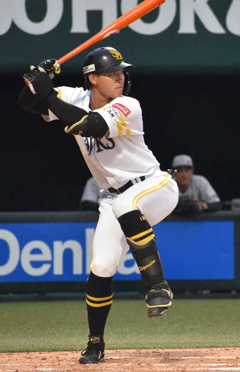 【画像・写真】【筑後鷹】育成3年目の重松凱人　俊足の大型外野手はバットに当てる技術を磨く