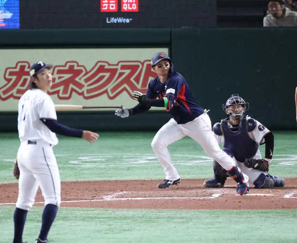 【画像・写真】阪神・森下　台湾の「火玉男」古林睿煬撃ちへ「一番は真っすぐを打てないと厳しい」