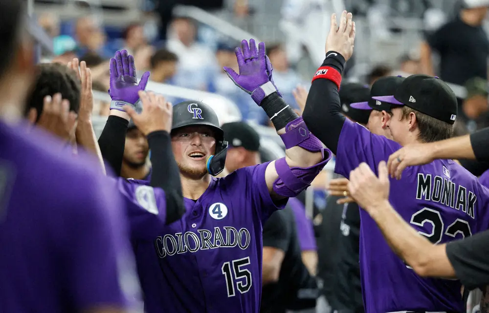 【画像・写真】歴史的低迷のロッキーズ　今季60試合目でようやく2桁10勝目　3番グッドマンV弾など殊勲の2発