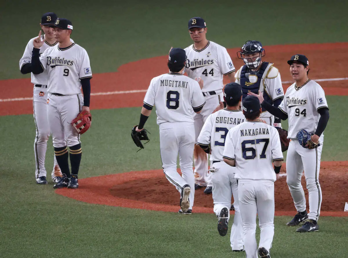 【画像・写真】交流戦初勝利　オリックス岸田監督「投打がかみ合った」