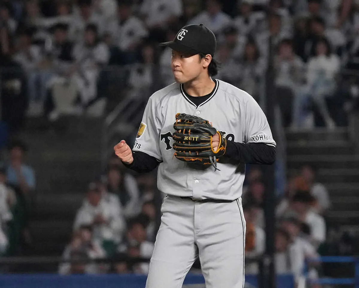 【画像・写真】巨人・山崎伊織「これを維持して来週もいけるように頑張ります」　表情豊かに頼もしき9回1失点