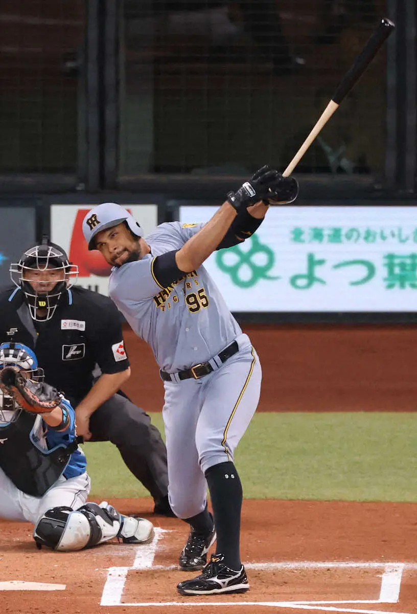 【画像・写真】阪神・ヘルナンデス「素直にうれしい。チームにとってもいい打点になった」34打席目で来日初タイムリー