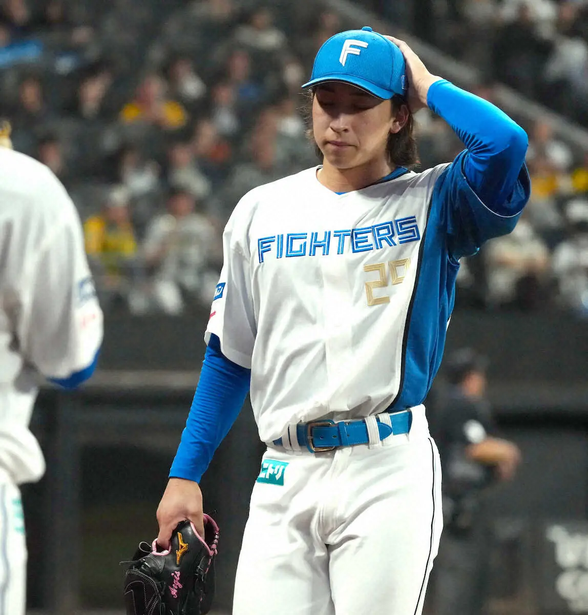 【画像・写真】日本ハム・細野　大乱調…「中10日をもらったのに」反省の初黒星
