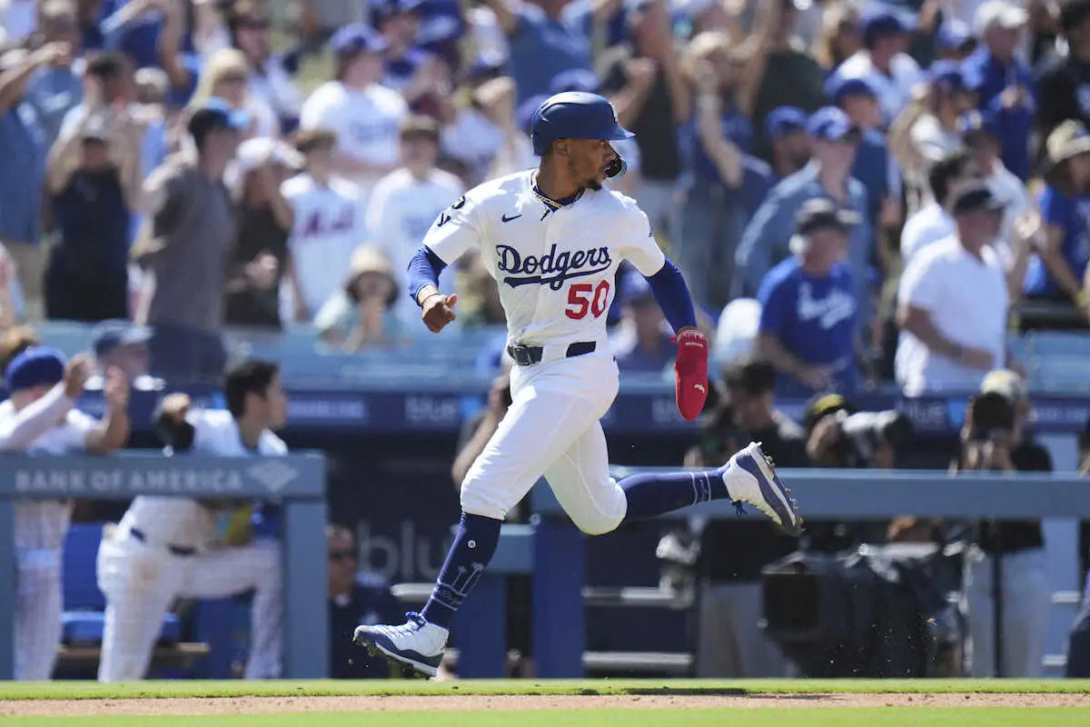 【画像・写真】2安打ベッツ「いいシリーズだった」メッツ戦2勝2敗に納得顔　コンフォート決勝打には「愛を感じたと…」