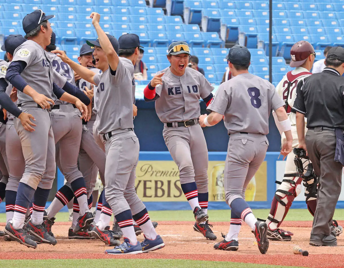 【画像・写真】清原和博氏の次男・慶大1年勝児、六大学“初安打”に「結果が出て良かった」東京六大学フレッシュL
