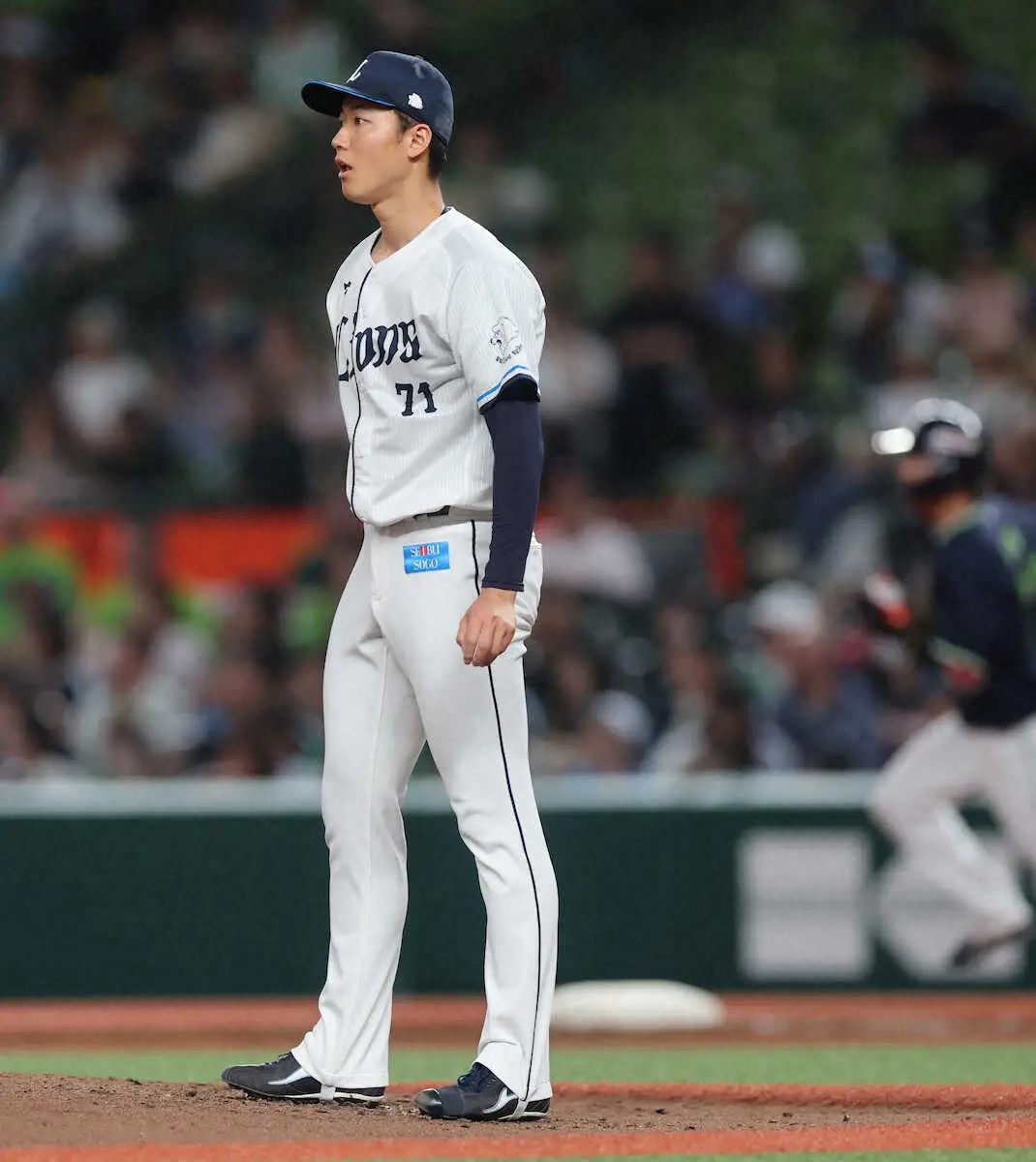 【画像・写真】西武・菅井　4失点で3敗目…チームの連勝も3でストップ、3位転落