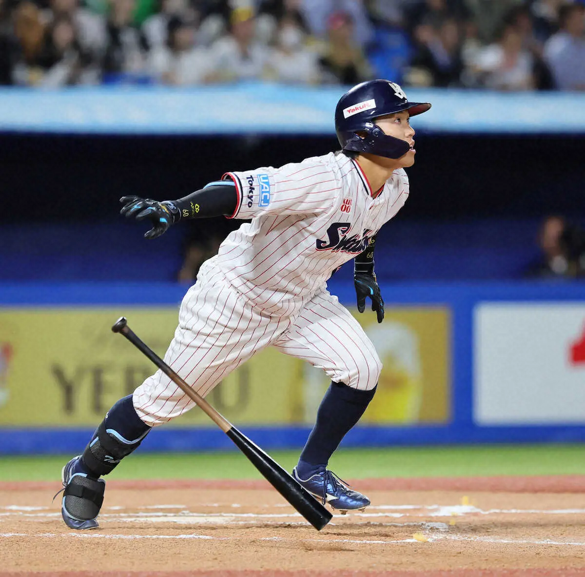 【画像・写真】ヤクルト・高津監督　2発で約2カ月ぶりの連勝　武岡サヨナラ弾に「凄いね」モイネロ18Kには脱帽