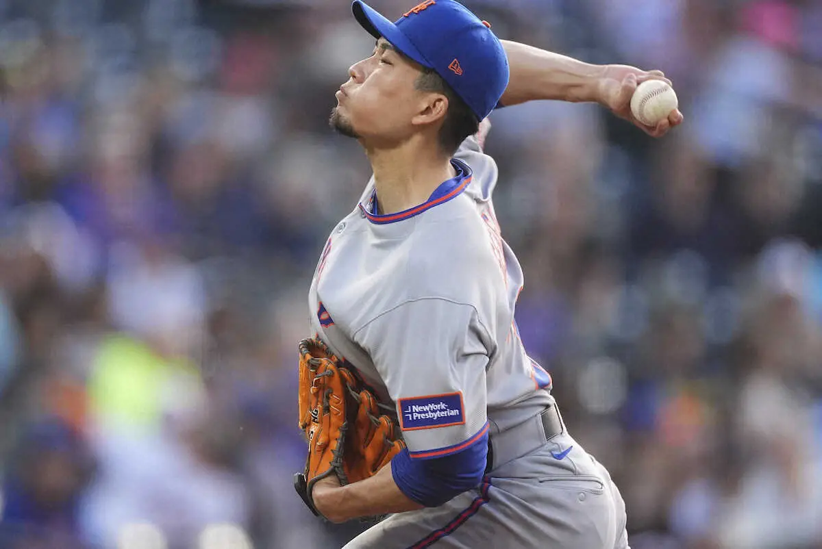 【画像・写真】メッツ・千賀滉大　初登板の“打者天国”で5回まで1失点の力投　規定投球回にも再到達