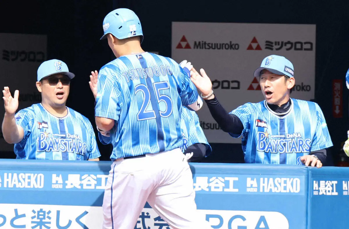 【画像・写真】DeNA・筒香、4・17巨人戦以来の2号ソロ「自分のスイングを」「風にも乗って良い結果になった」