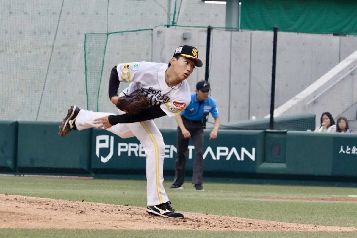 【画像・写真】ソフトバンク前田悠伍　4試合連続無失点　今季初昇格へまた一歩前進