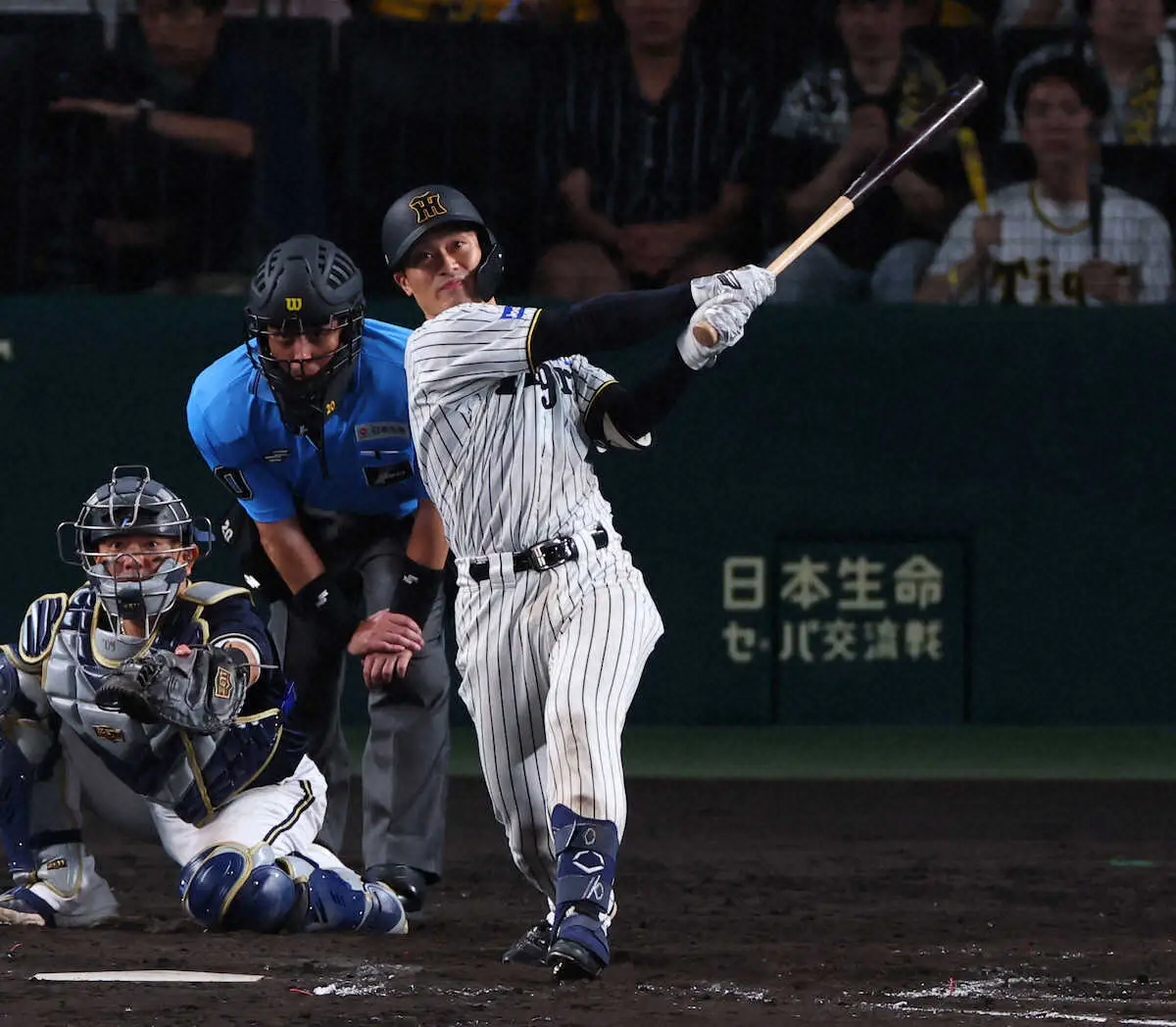 【画像・写真】阪神・坂本　球団捕手では2年ぶり、自身4年ぶりアーチ「ちゃんと書いてあげて」と懇願したのは
