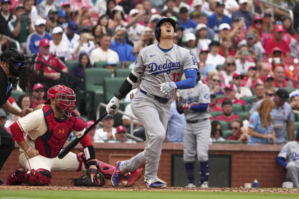 【画像・写真】ド軍痛恨サヨナラ負け　大谷翔平　あれれ？得意の6月も5試合連続ノーアーチ　7試合で1本のみ