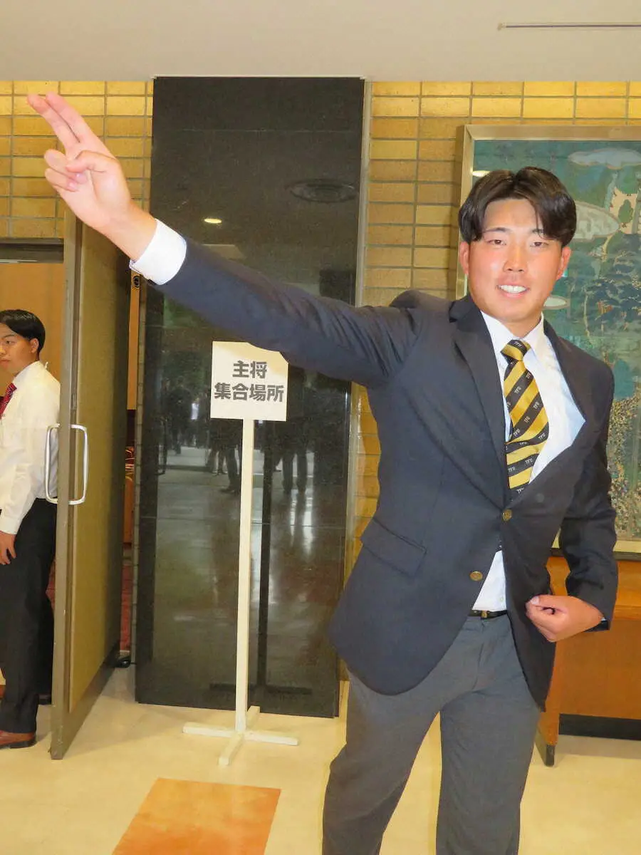 【画像・写真】東北福祉の最速164キロ右腕・堀越「（決勝まで）5戦全部投げるつもりで」あす開幕全日本大学選手権