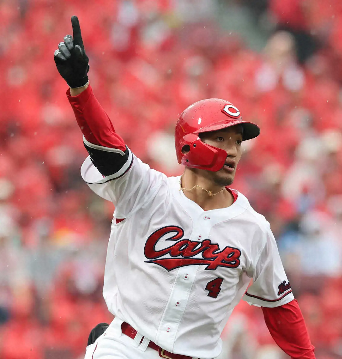 【画像・写真】広島・矢野が今季1号2ランで貴重な追加点