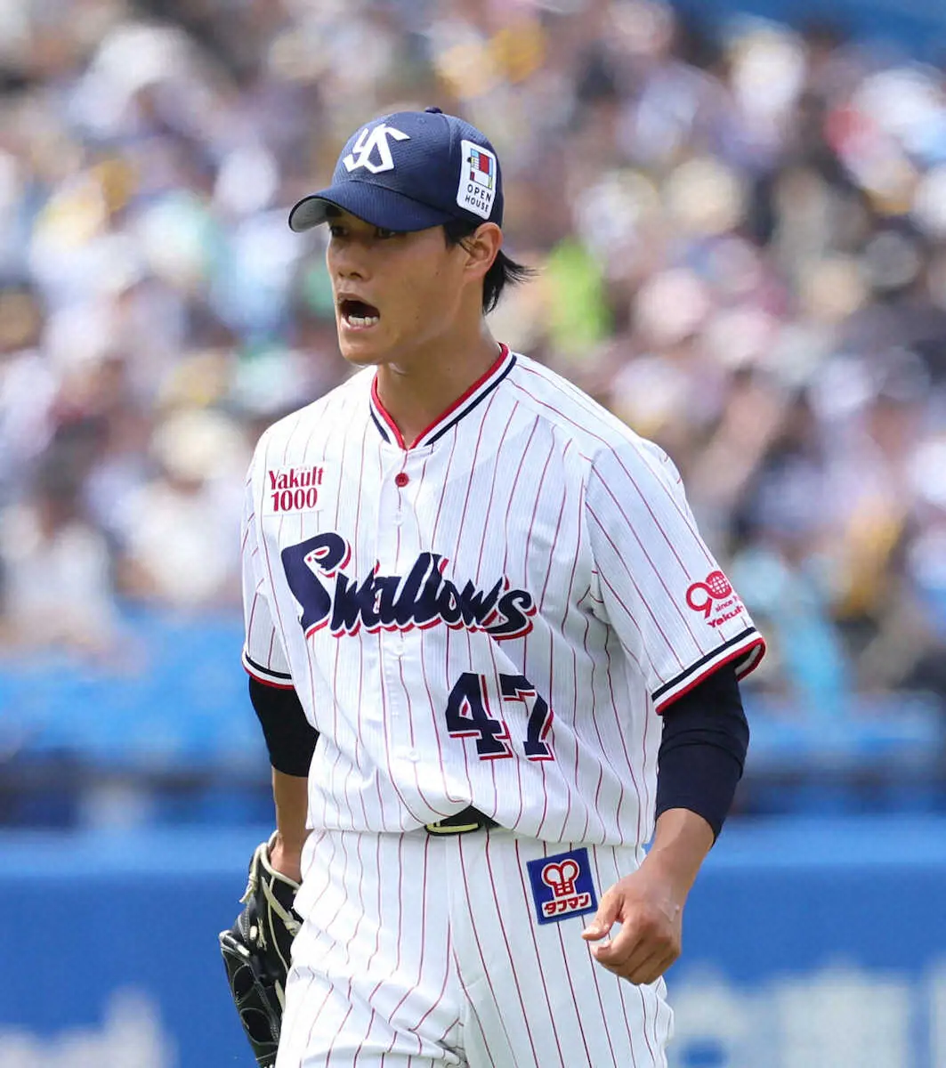 【画像・写真】ヤクルト　8カードぶり勝ち越し！　伊藤琉偉が2戦連発、2カ月ぶり復帰の高橋奎二は5回0封で2勝目