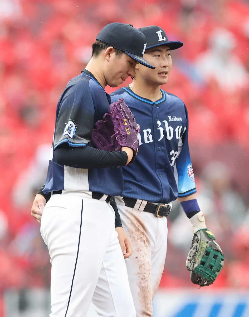 【画像・写真】西武4連敗　光成、今井、武内で広島にまさかのカード3連敗西口監督「甘さ、足りない部分が出た」