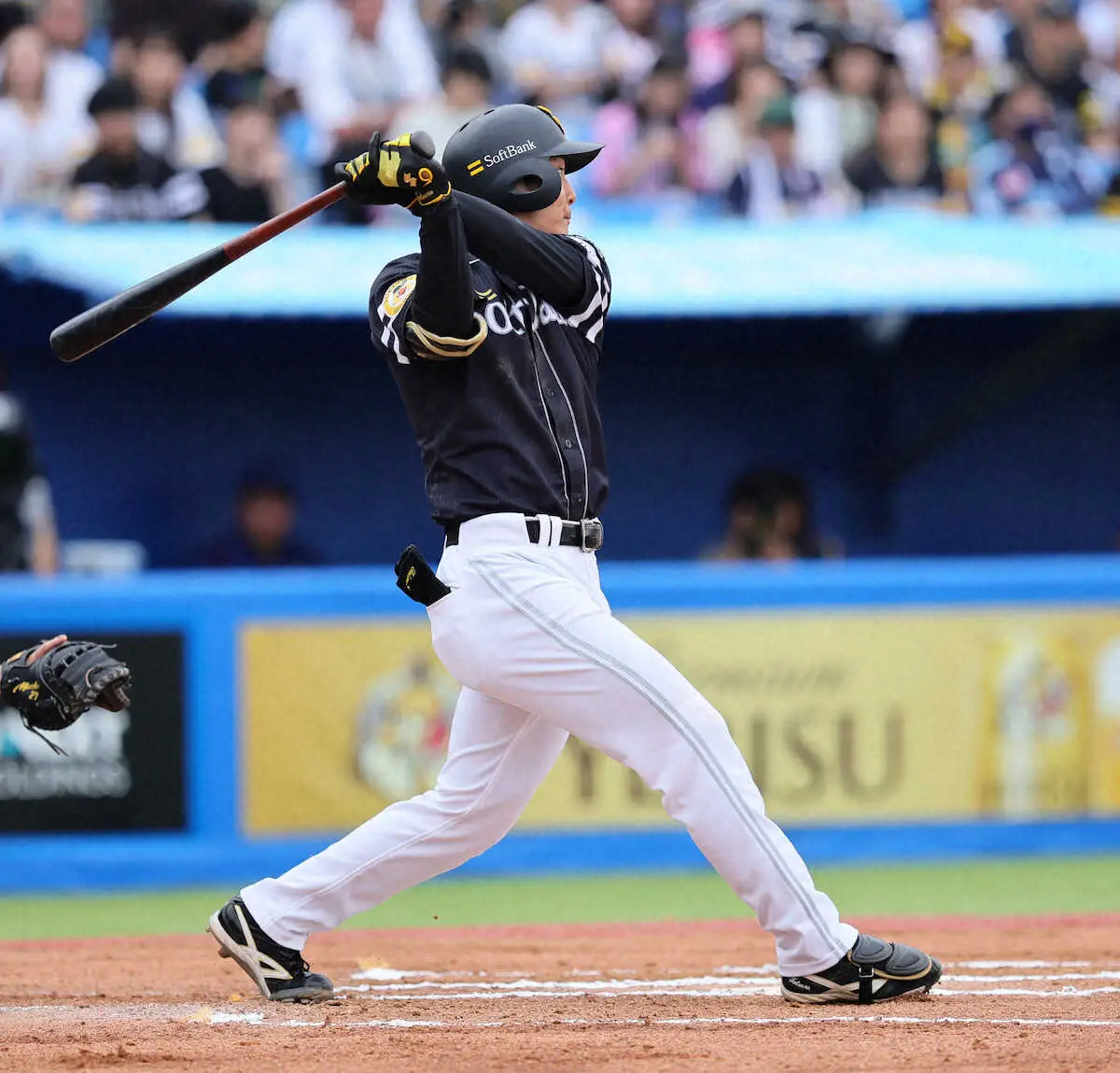 【画像・写真】ソフトバンク　柳町が打率・356でリーグトップに！　4打数1安打で規定打席に到達「慢心せず頑張る」