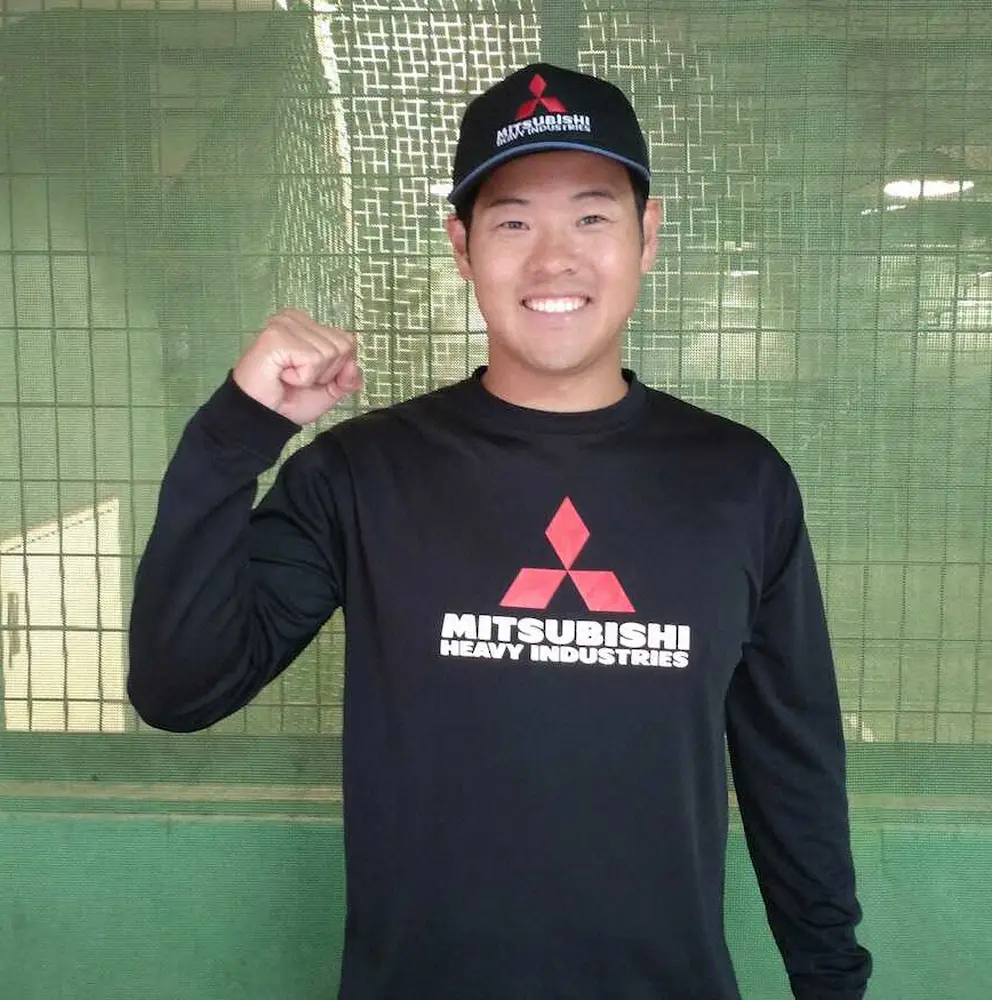 【画像・写真】三菱重工West・中山将太　2本の適時二塁打含む3安打4打点で逆転勝ちに導く