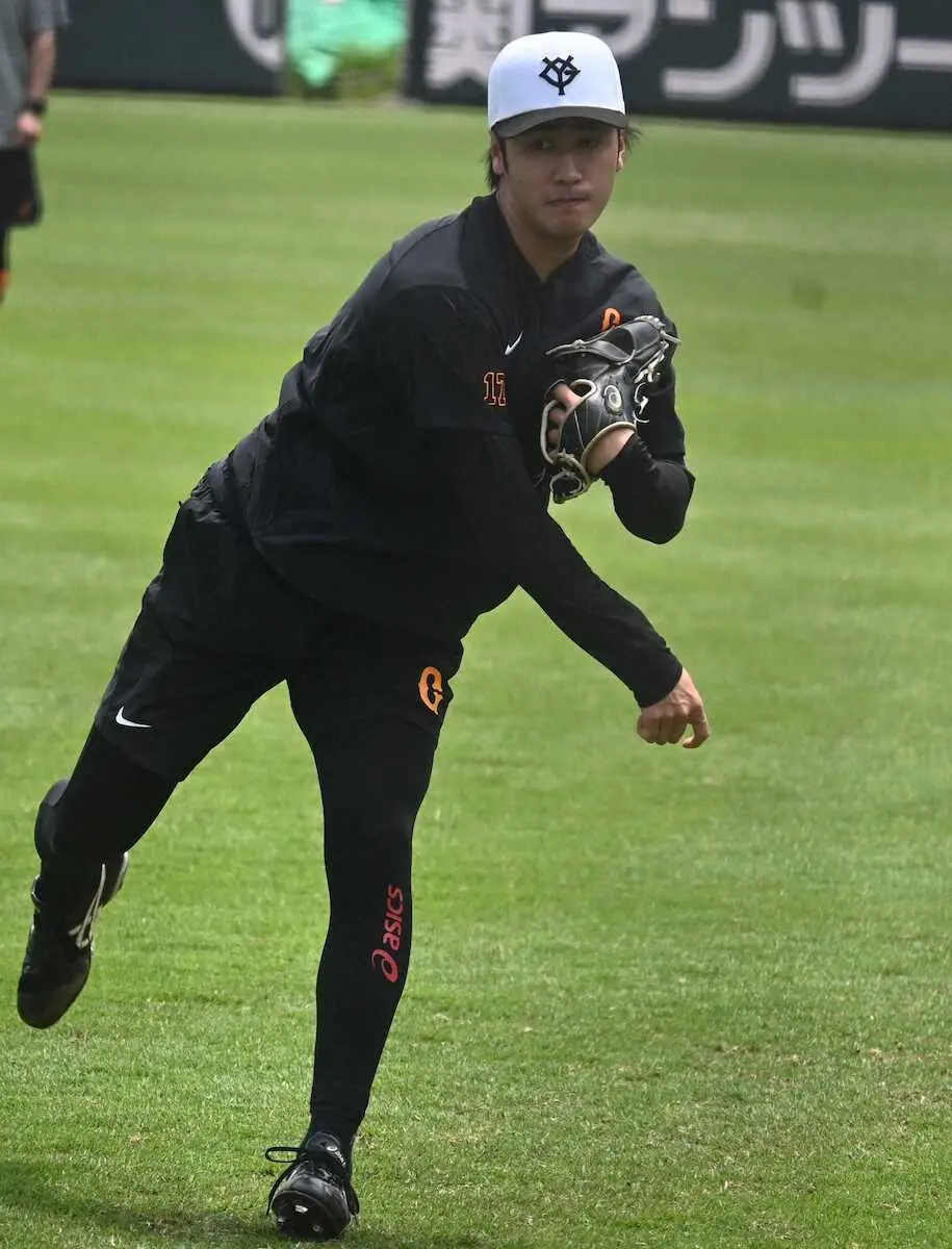 【画像・写真】巨人・西舘　先発初白星へ「自分のボールをしっかり投げたい」1年目は先発1試合のみ