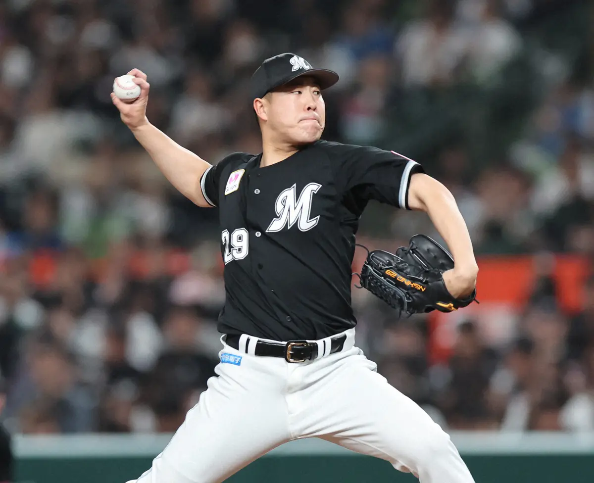 【画像・写真】ロッテ・西野　11日広島戦に先発「自分のピッチングというか、丁寧に投げていきたい」