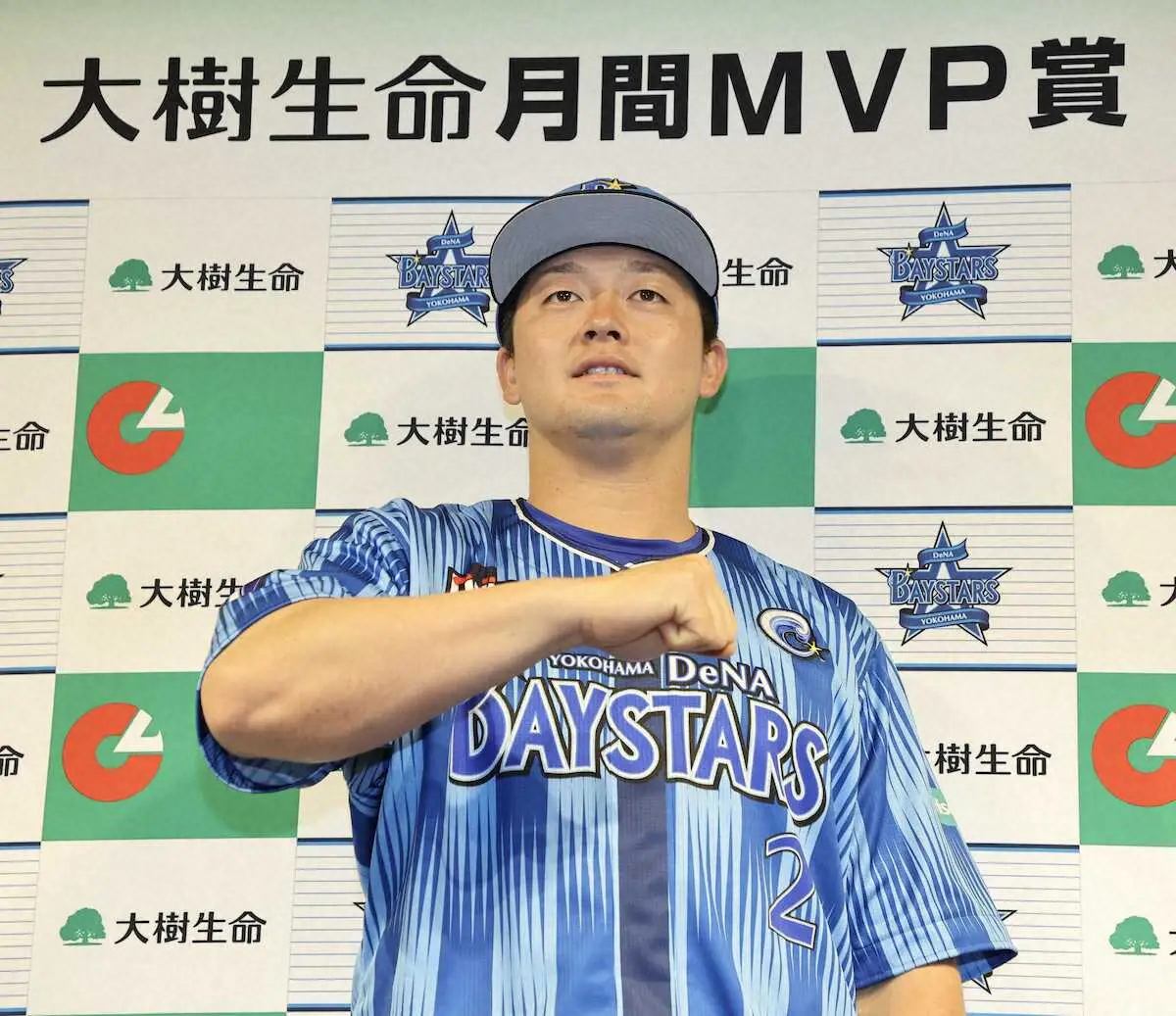 【画像・写真】DeNA・牧が5月の月間MVP　「毎日1本ずつ積み重ねることを心がけた」