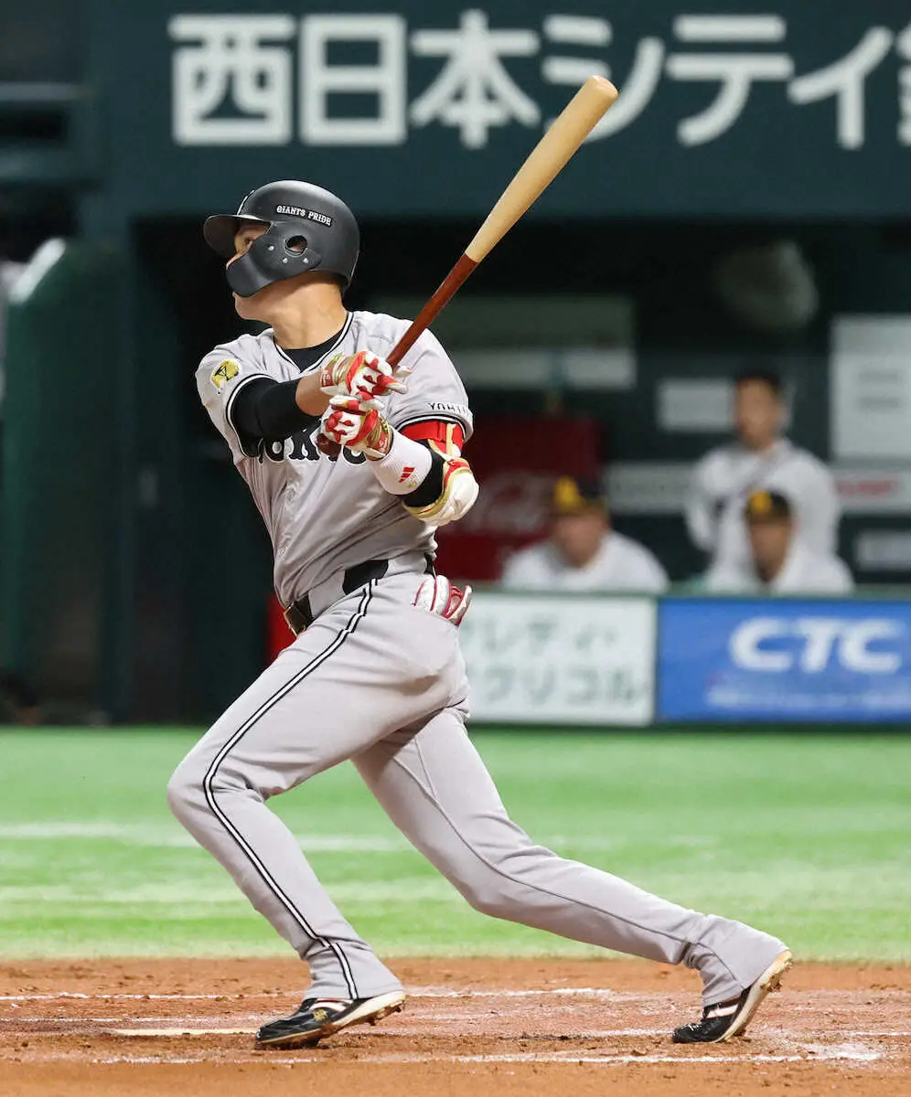 【画像・写真】巨人・坂本勇人　初回いきなり走者一掃の二塁打で3打点！完全復活感じさせる2戦連続二塁打にG党大歓喜