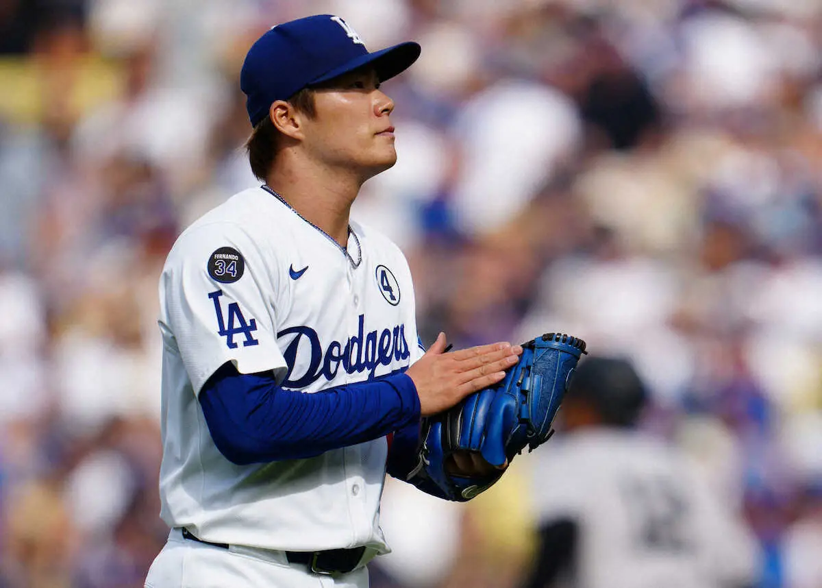【画像・写真】ドジャース　山本由伸の次回登板は14日のジャイアンツ戦　午前11時10分開始　中5日で7勝目を目指す