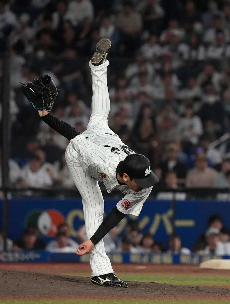 【画像・写真】ロッテ・高野脩　好リリーフで今季2勝目　前夜は失点も2回をパーフェクトに抑え「やり返そうと思った」