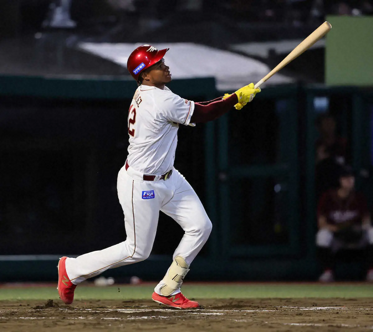 【画像・写真】楽天新助っ人のゴンザレスが8回に来日初アーチ　10打席連続無安打から6回に初安打　そして豪快な一発